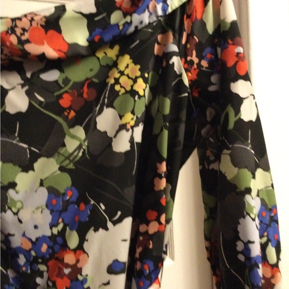 Floral Chiffon Off-the-Shoulder Banana Republic Dress - Picture 2 of 10